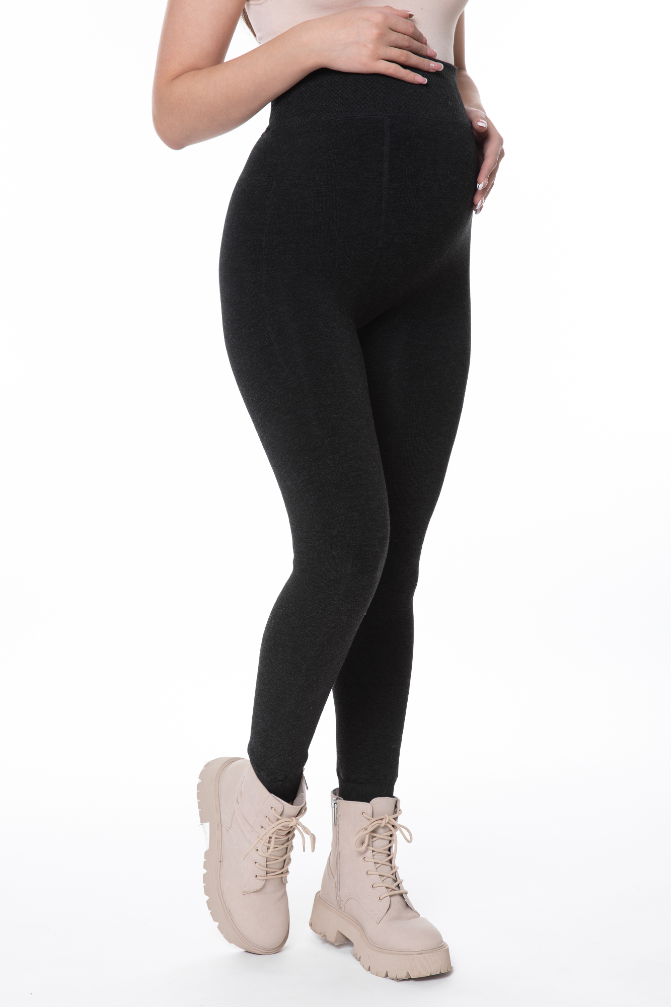 фото Леггинсы женские mama's fantasy 9117 серые f/s