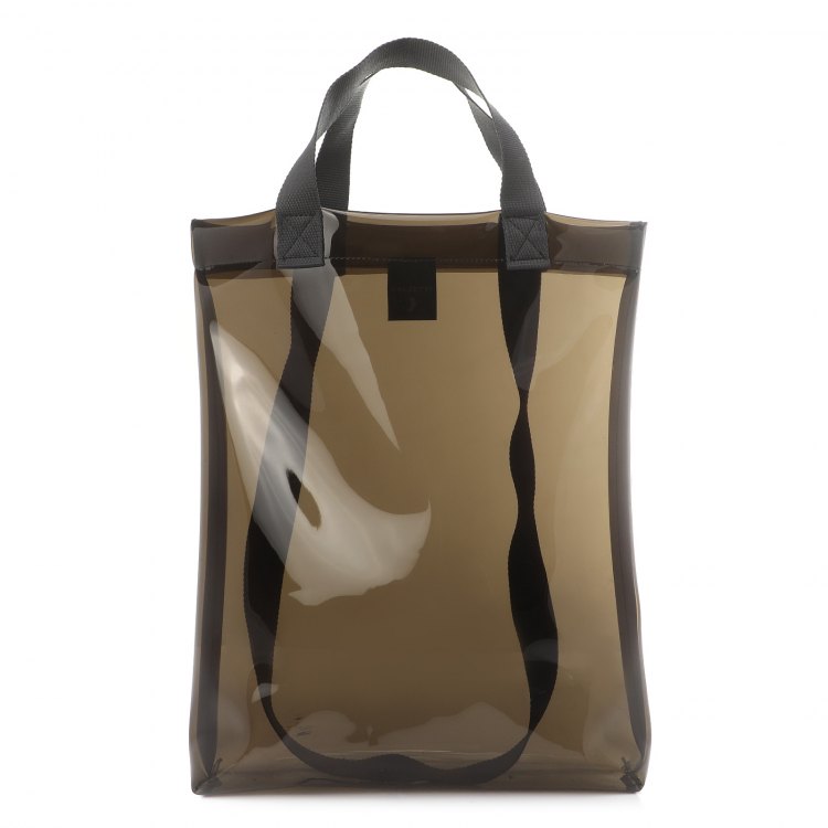 

Сумка шоппер женская Calzetti TRANSPARENT SHOPPER, черный, TRANSPARENT SHOPPER