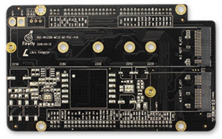 

Плата интерфейсная FireFly ROC - RK3399 - MEZZ - M2-POE