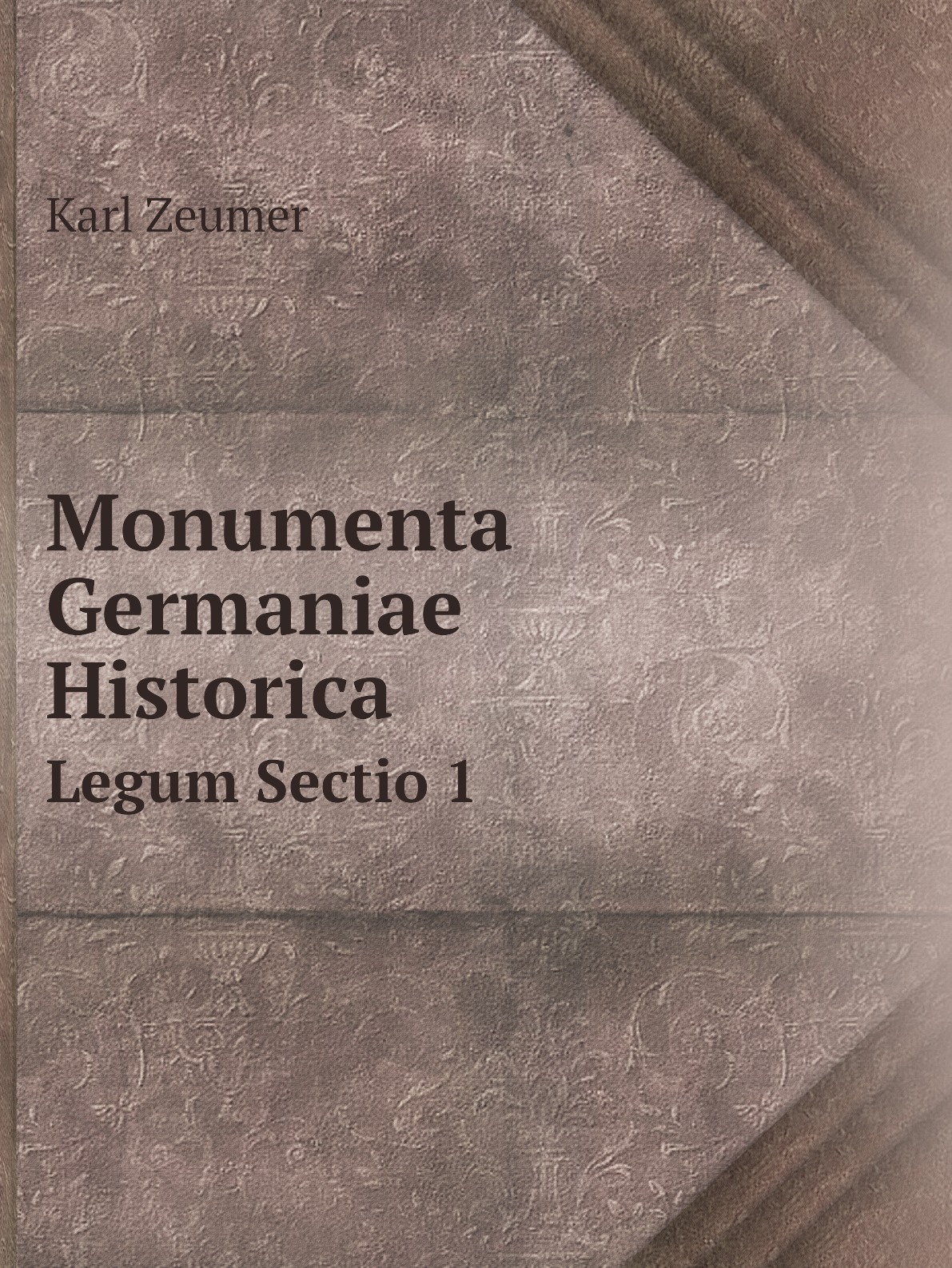 

Monumenta Germaniae Historica