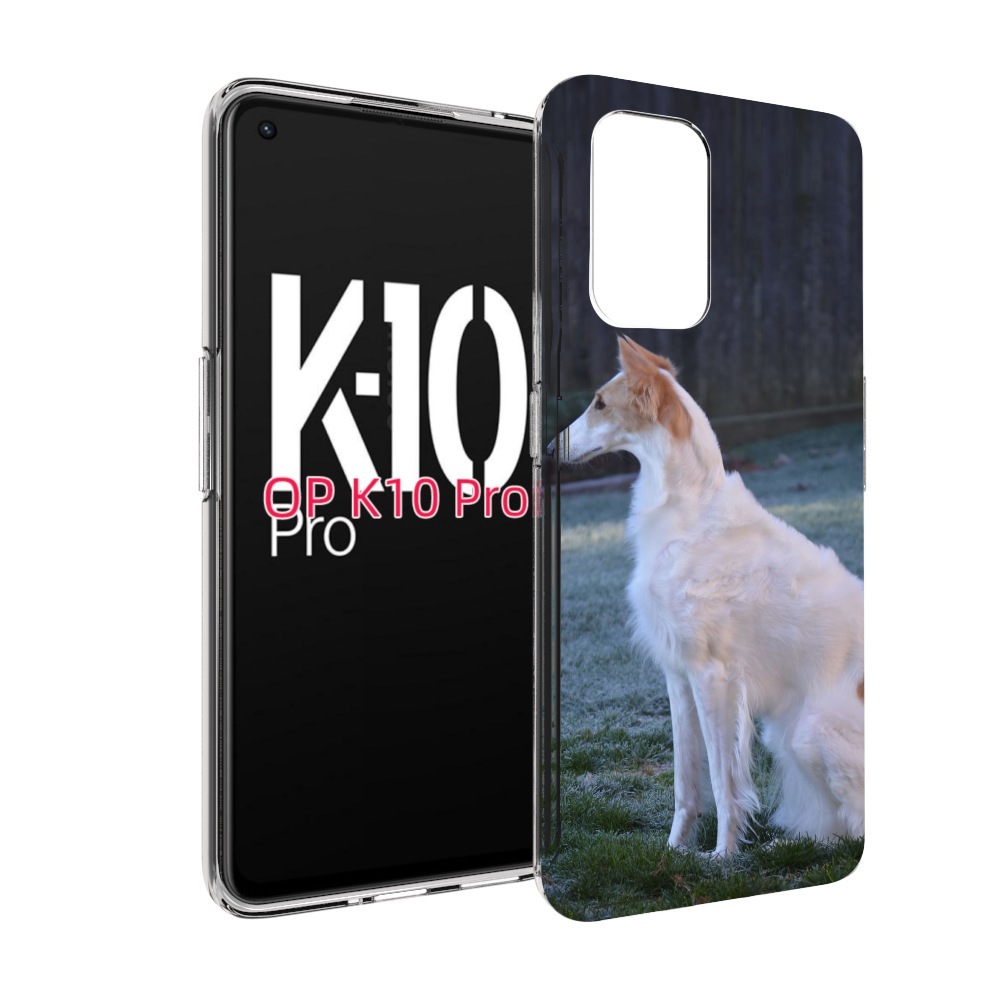 

Чехол MyPads русская псовая борзая для OPPO K10 Pro, Прозрачный, Tocco