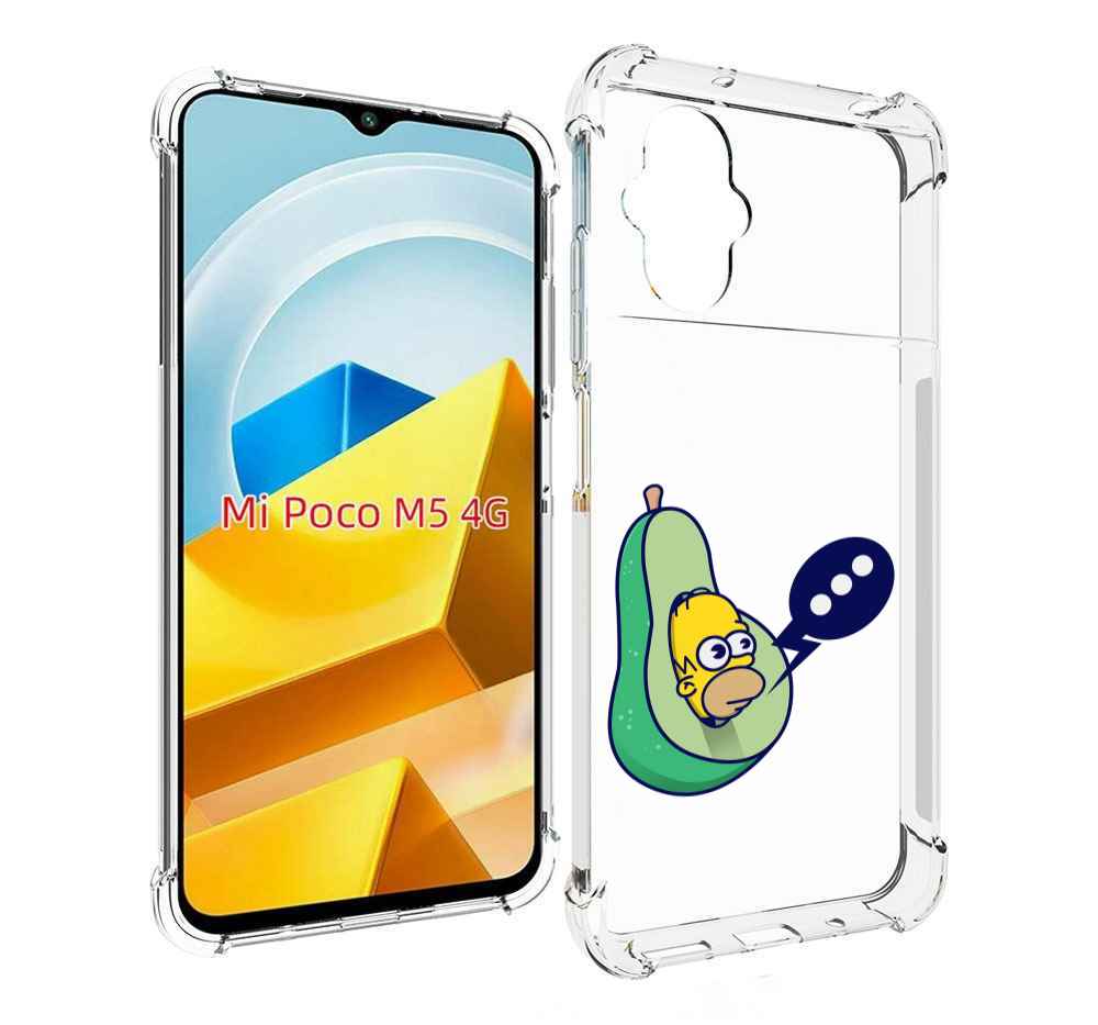 

Чехол MyPads Tocco для Xiaomi M5 Гомер-авокадо, Прозрачный, Tocco