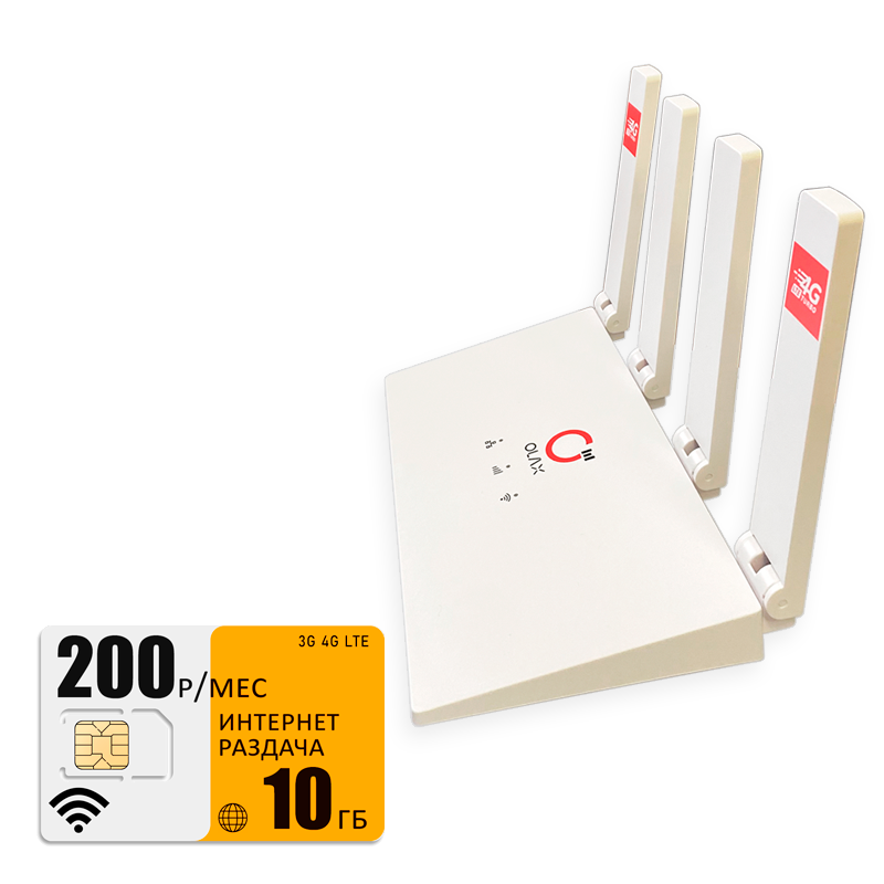 

Wi-Fi роутер Olax MC50 (komplekt-mc50-bee-10gb-PRO-WB), MC50