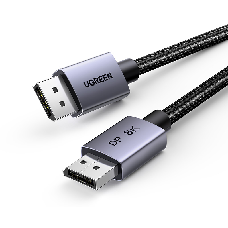 

Кабель uGreen DisplayPort вилка-вилка 3м (25906_) серый, DP120