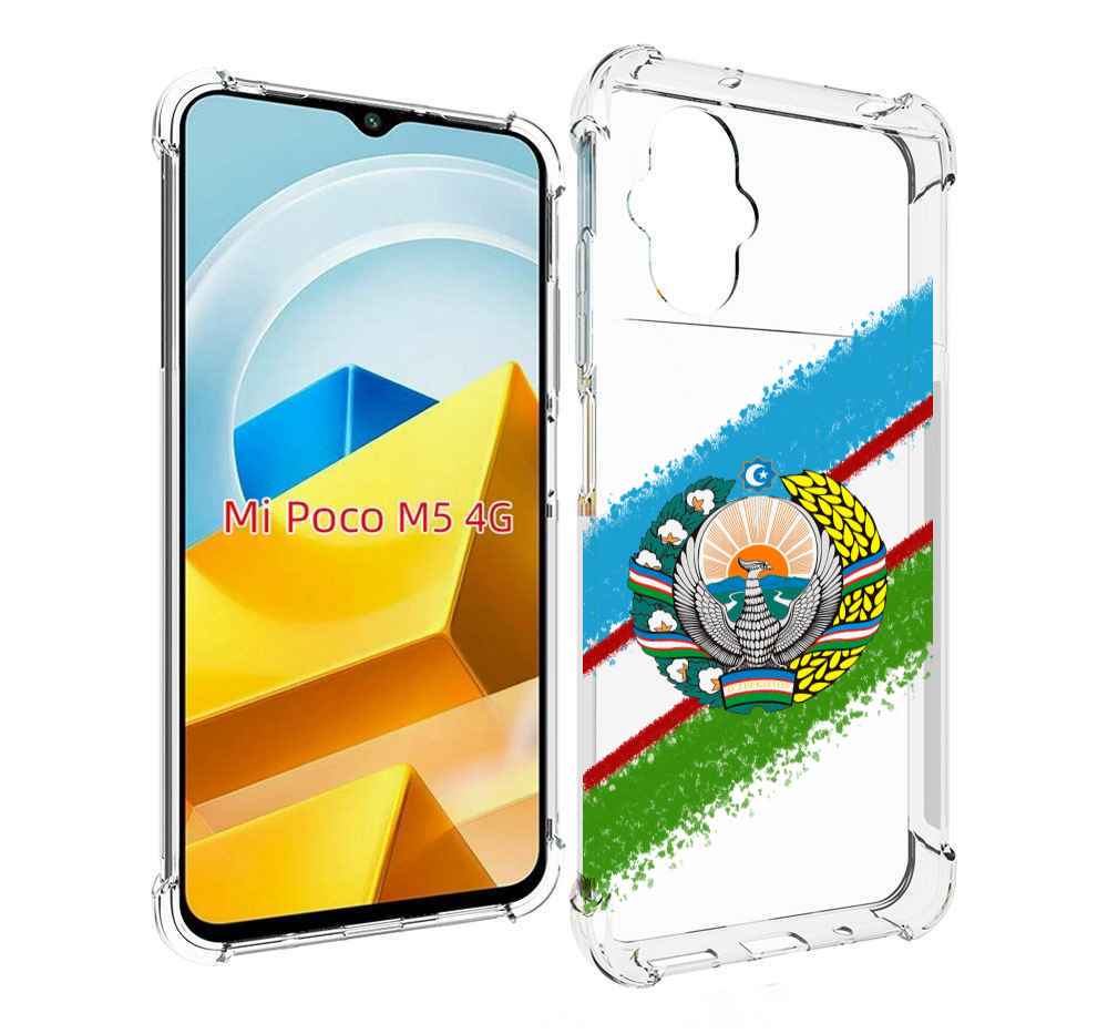 

Чехол MyPads Tocco для Xiaomi M5 Герб флаг Узбекистана, Прозрачный, Tocco