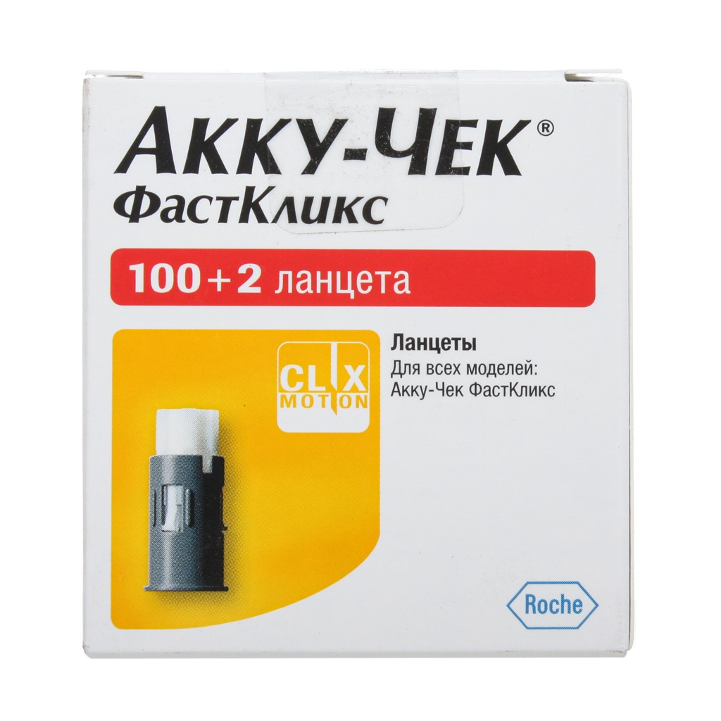 фото Ланцеты акку-чек фасткликс 102 шт. accu-chek