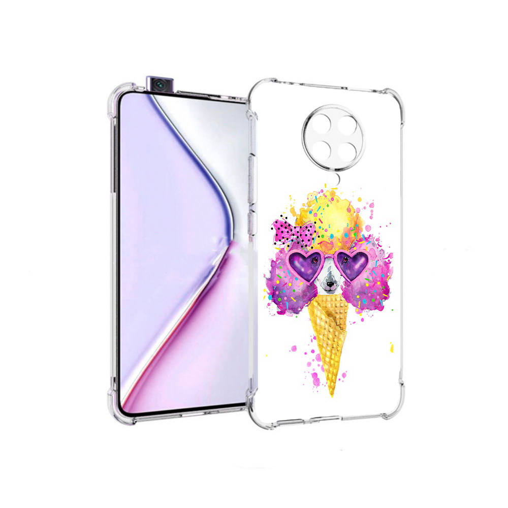 

Чехол MyPads Рожок для Xiaomi Redmi K30 Pro Zoom 8/256GB/Redmi K30 Pro/Xiaomi Poco F2 Pro, Прозрачный, Tocco