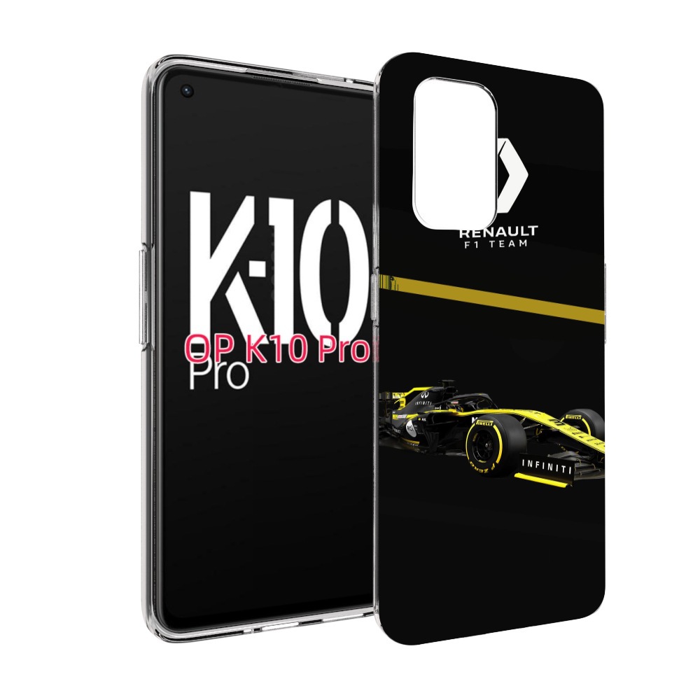 

Чехол MyPads renault 2 для OPPO K10 Pro, Прозрачный, Tocco