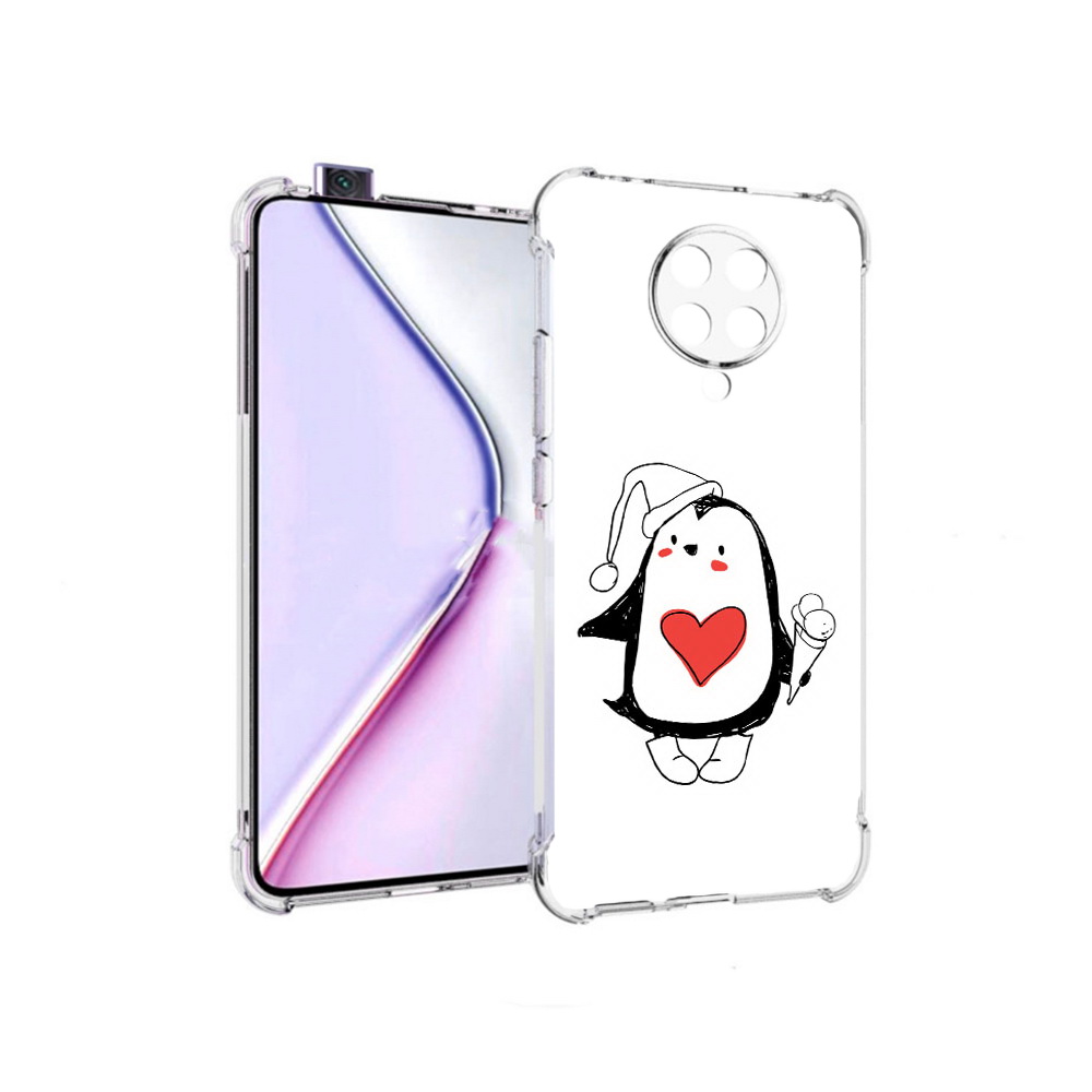 

Чехол MyPads Пингвин с мороженым для Xiaomi Redmi K30 Pro Zoom 8/256GB/Redmi K30 Pro, Прозрачный, Tocco