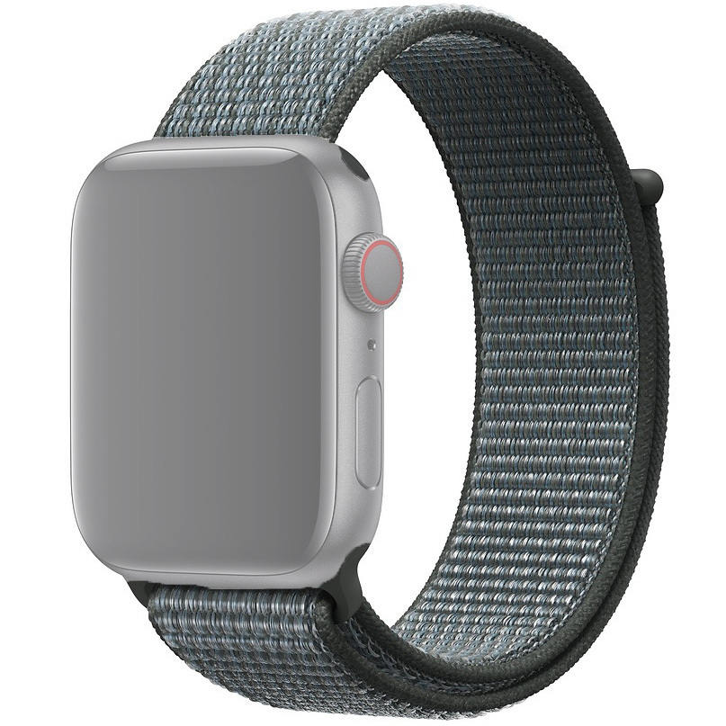 

Ремешок нейлоновый для Apple Watch 42/44мм (29), серая туча, на липучке