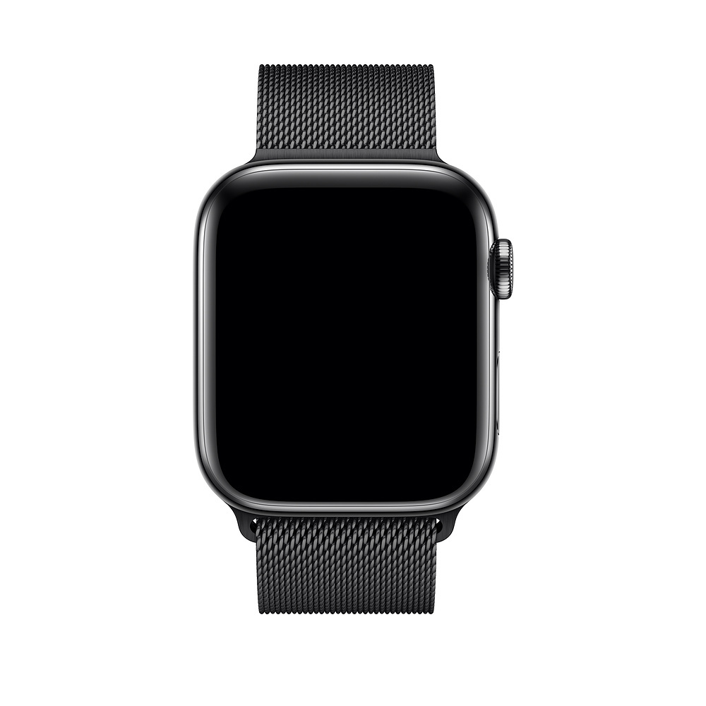 

Ремешок нейлоновый для Apple Watch 38/40мм (28), черный вертикальный, на липучке