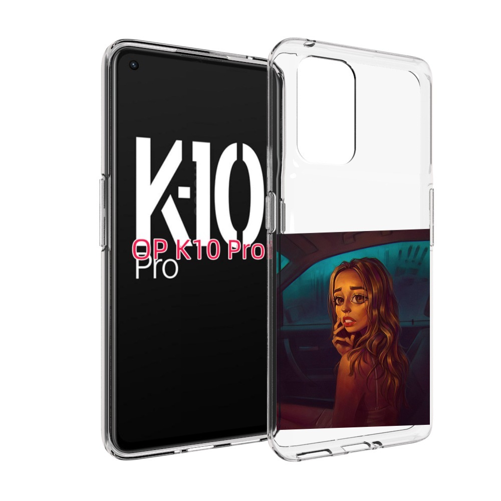 

Чехол MyPads пуп-невесты женский для OPPO K10 Pro, Прозрачный, Tocco