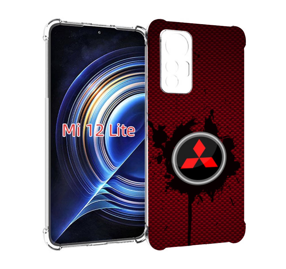 

Чехол MyPads мицубиси mitsubishi 2 для Xiaomi 12 Lite, Прозрачный, Tocco
