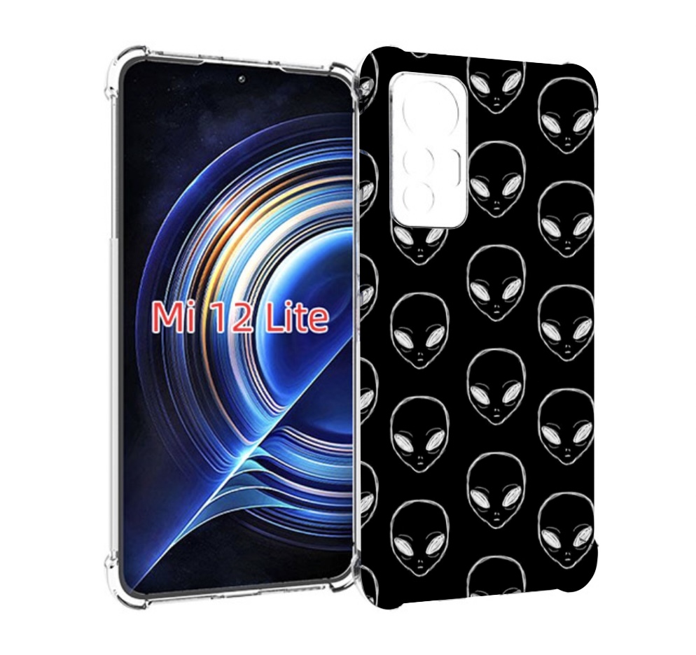 

Чехол MyPads мини-инопланетяне для Xiaomi 12 Lite, Прозрачный, Tocco