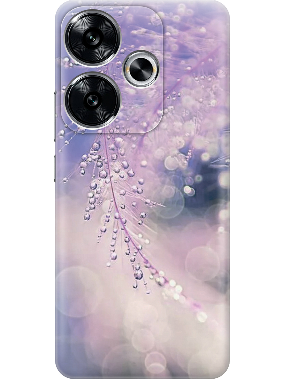 

Силиконовый чехол на Xiaomi Redmi Turbo 3 / Poco F6 с принтом "Ветка в капельках", Прозрачный;белый;синий;фиолетовый, 783980823