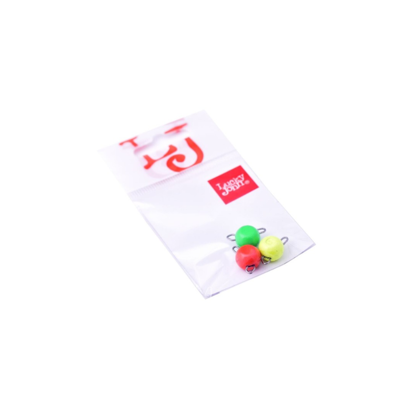 

Груз-головки разборные Lucky John BALL RGY MIX1 08.0г 3шт