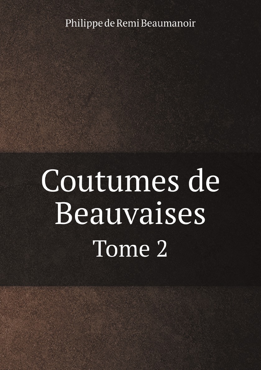 

Coutumes de Beauvaises