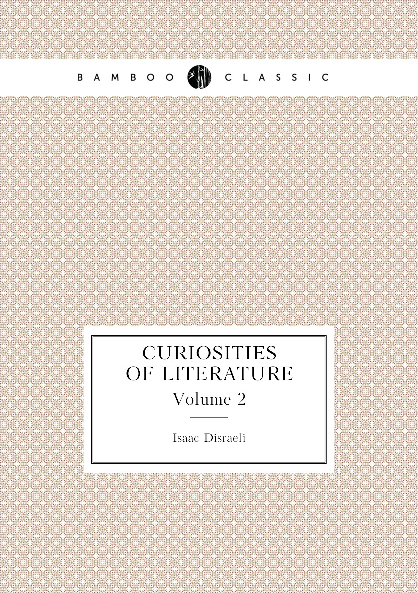 

Curiosities of literature