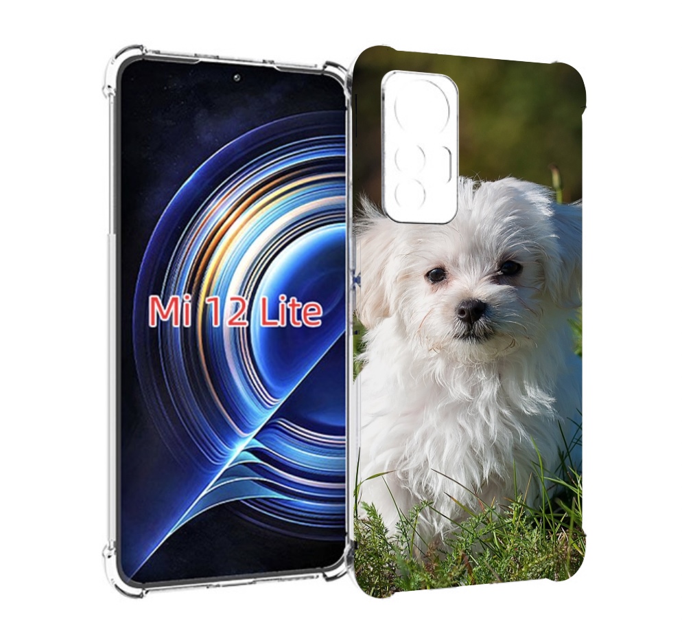 

Чехол MyPads мальтииская-болонка для Xiaomi 12 Lite, Прозрачный, Tocco