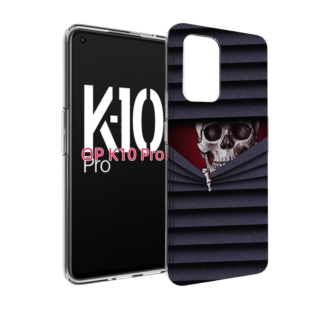 

Чехол MyPads подглядываю для OPPO K10 Pro, Прозрачный, Tocco