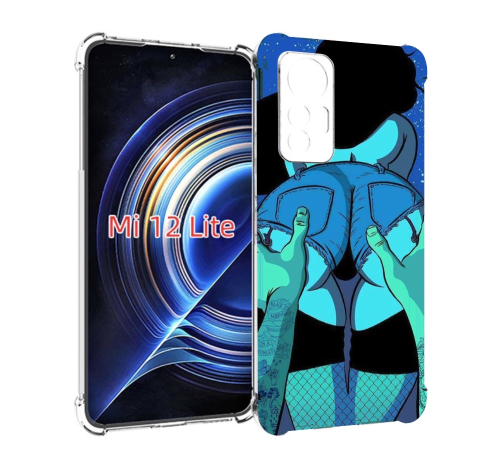 

Чехол MyPads любитель потрогать для Xiaomi 12 Lite, Прозрачный, Tocco