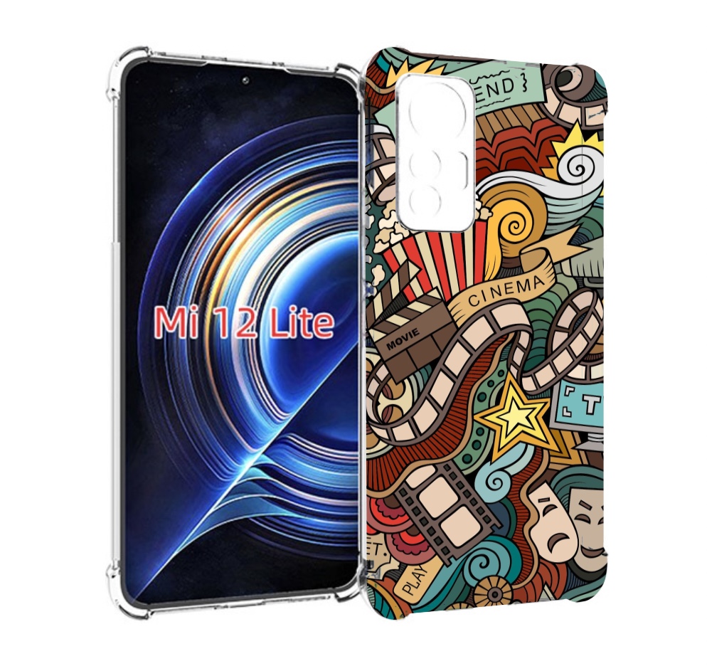

Чехол MyPads любимое кино для Xiaomi 12 Lite, Прозрачный, Tocco