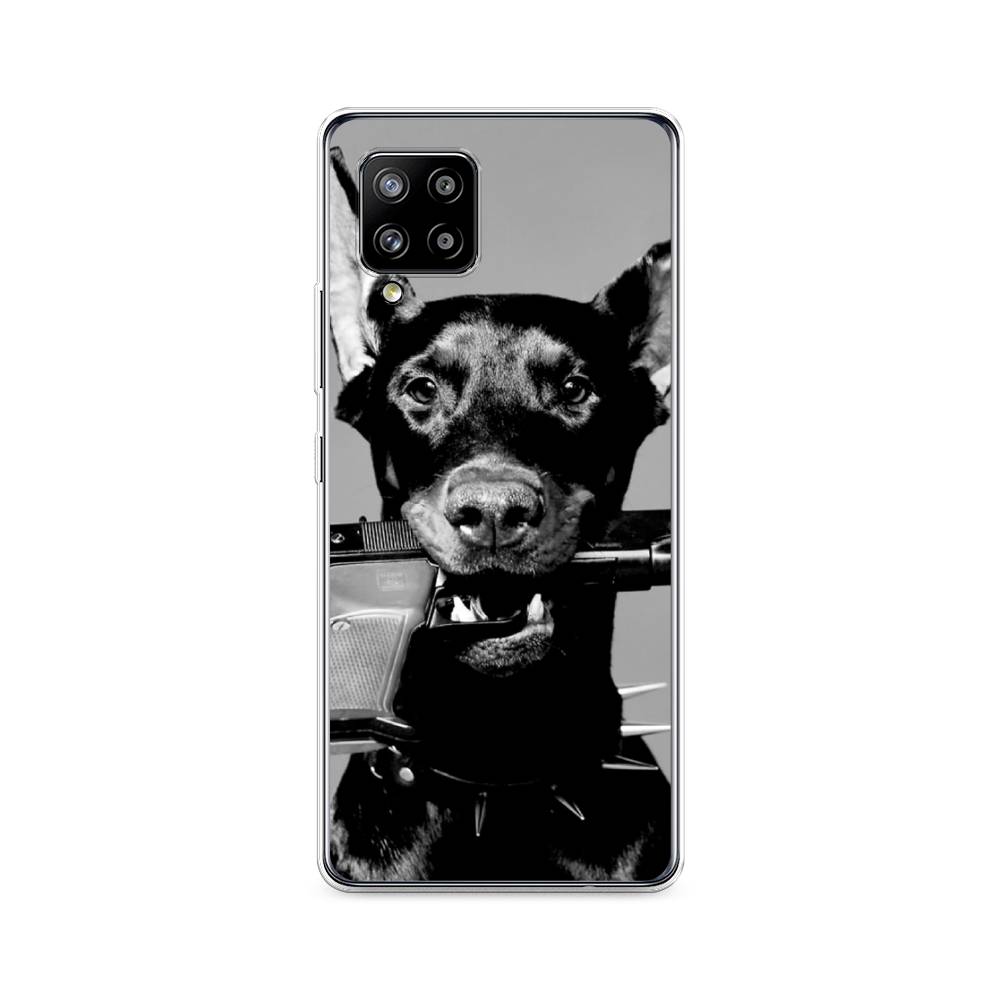 

Чехол Awog на Samsung Galaxy A42 / Самсунг A42 "Доберман", Разноцветный, 2101750-1