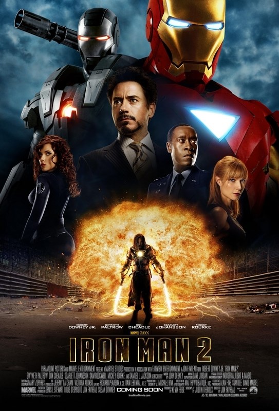 

Постер к фильму "Железный человек 2" (Iron Man 2) Оригинальный 68,6x101,6 см