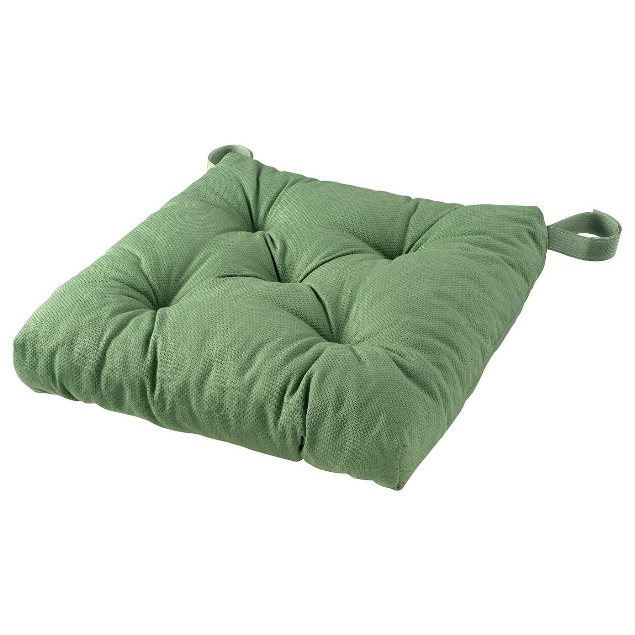 

Подушка на стул IKEA Малинда, зеленый 35x38x7 см,(4ШТ), 723496283047, Малинда
