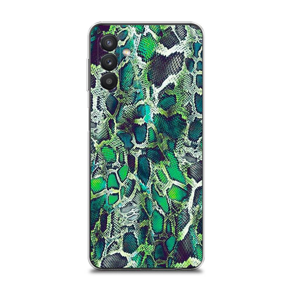 

Чехол Awog на Samsung Galaxy A13 5G / Самсунг A13 5G "Зеленая кожа змеи", Разноцветный, 2104150-3