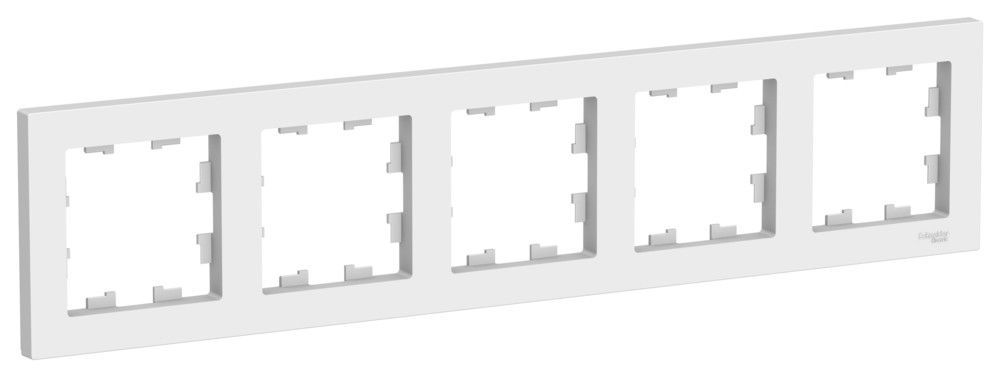 

Systeme Electric AtlasDesign Лотос Рамка 5-ая, универсальная ATN001305, Белый, AtlasDesign Лотос Рамка 5-ая