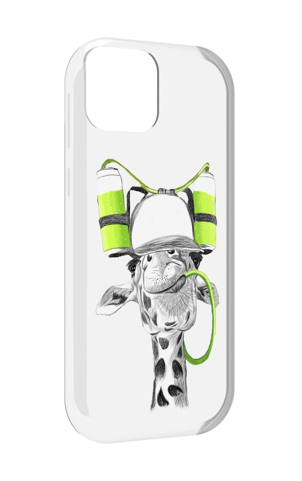 

Чехол MyPads Жираф для UleFone Note 6 / Note 6T / Note 6P, Прозрачный, Tocco