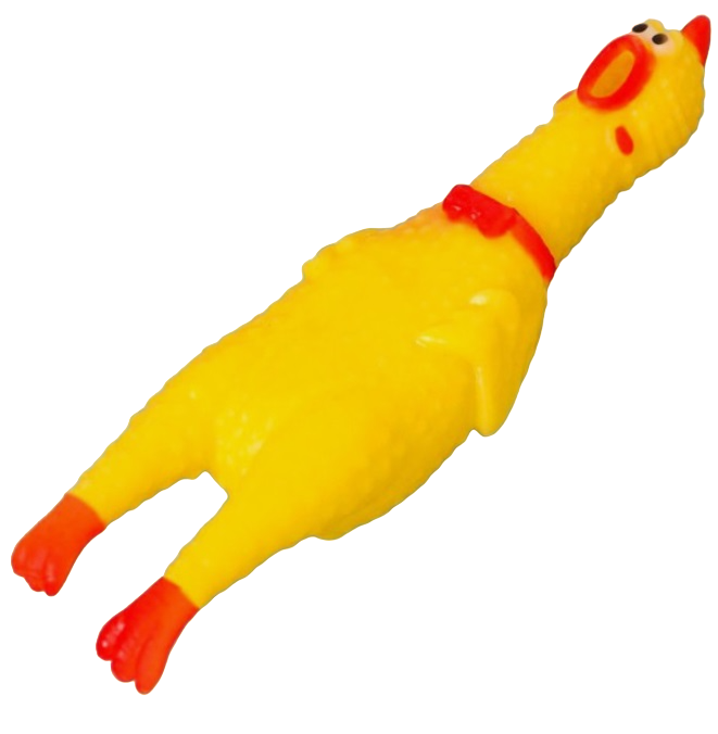 Игрушка для собак Пушистое счастье Курица 16 см