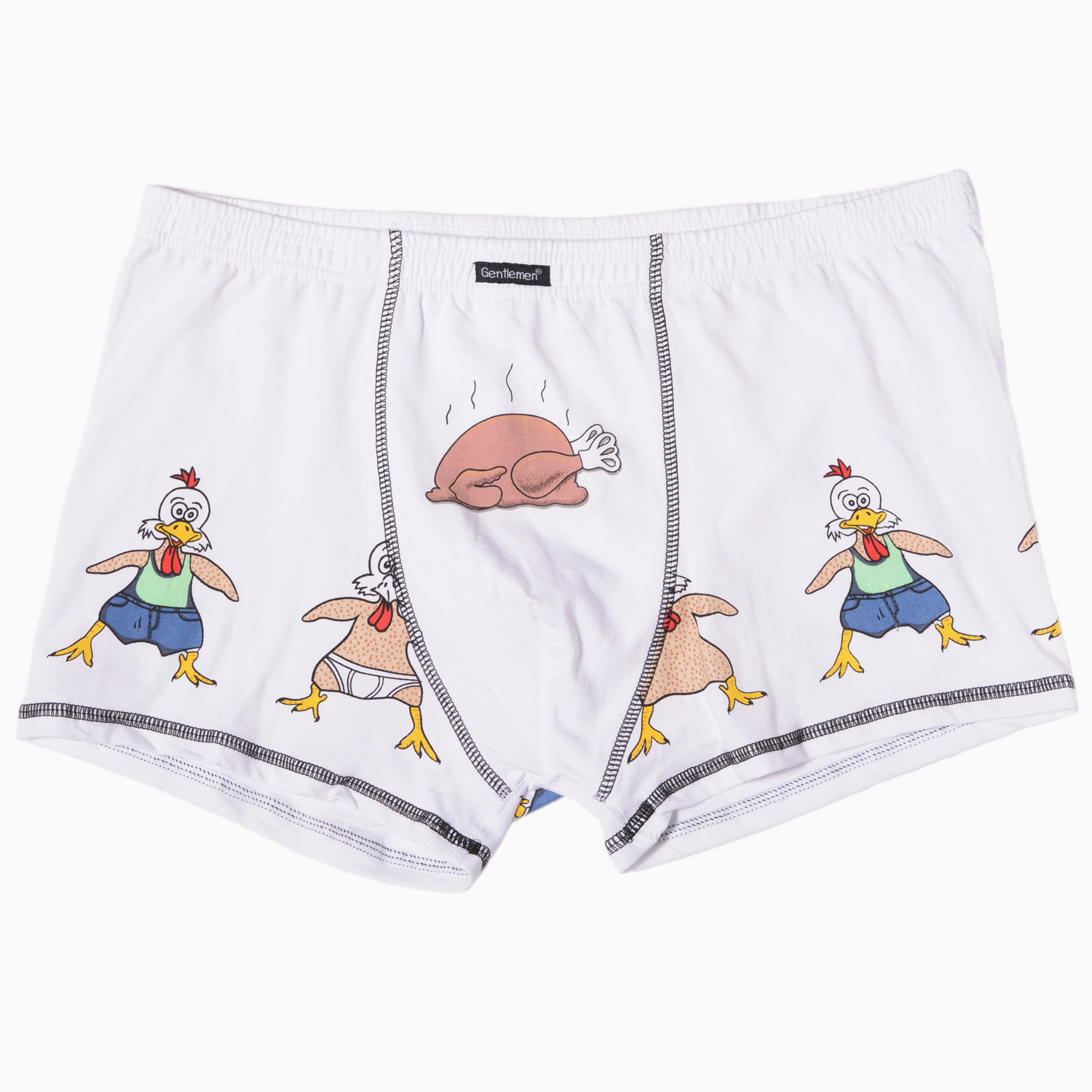 

Трусы мужские Gentlemen GS6084 белые XXL, Белый, GS6084