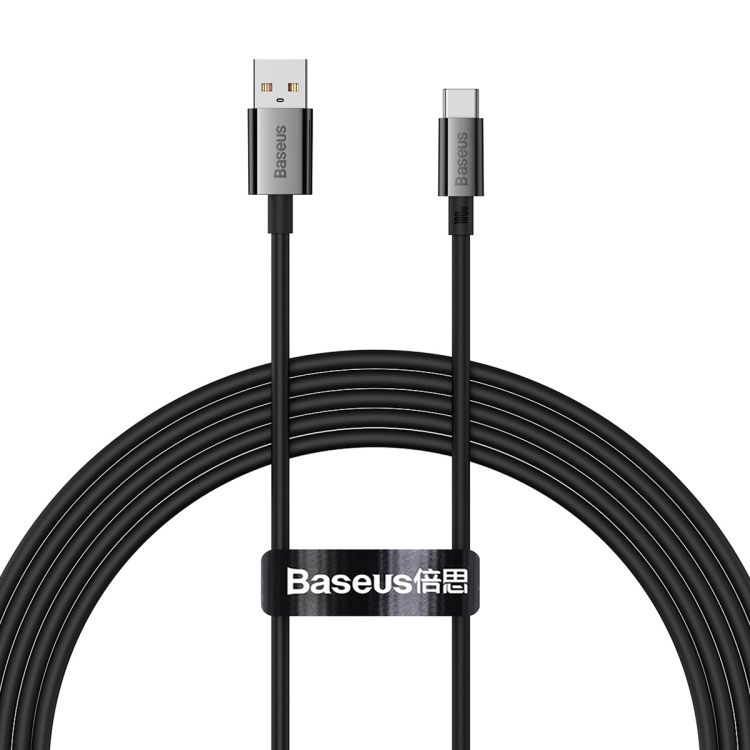 

Кабель USB Type-C-USB Baseus 2 м черный