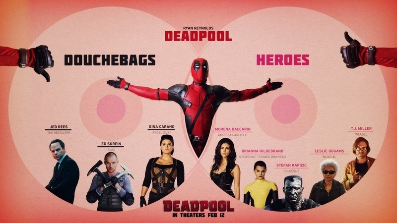 

Постер к фильму "Дэдпул" (Deadpool) Оригинальный 50,8x27,9 см
