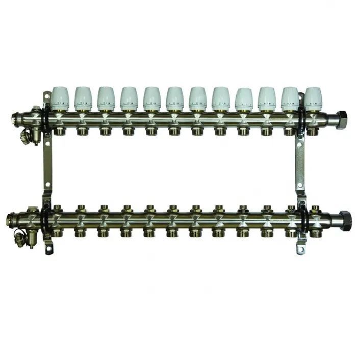 

Коллекторная группа 1" х 3/4 - 12 контуров Millennium KGR1012, kollmillbez