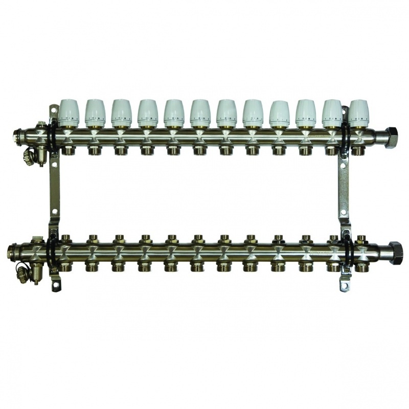 

Коллекторная группа 1" х 3/4 - 12 контуров Millennium, KGR1012