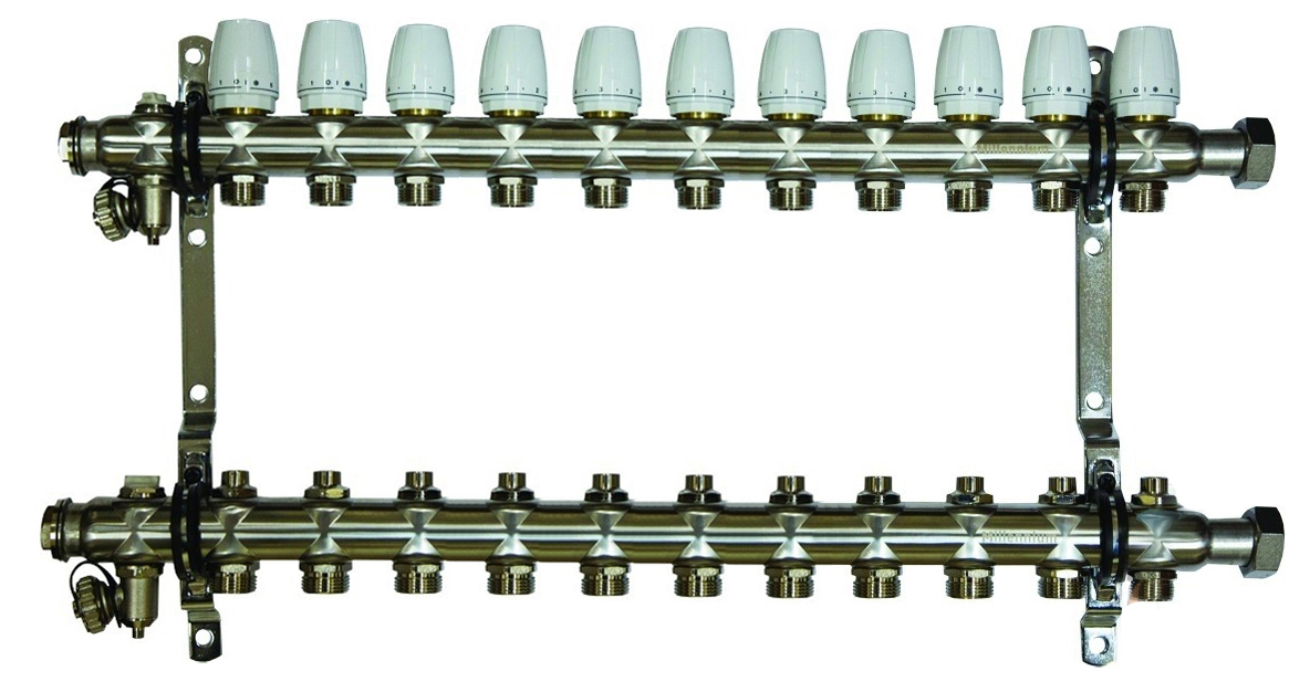 

Коллекторная группа 1" х 3/4 - 11 контуров Millennium, KGR1011