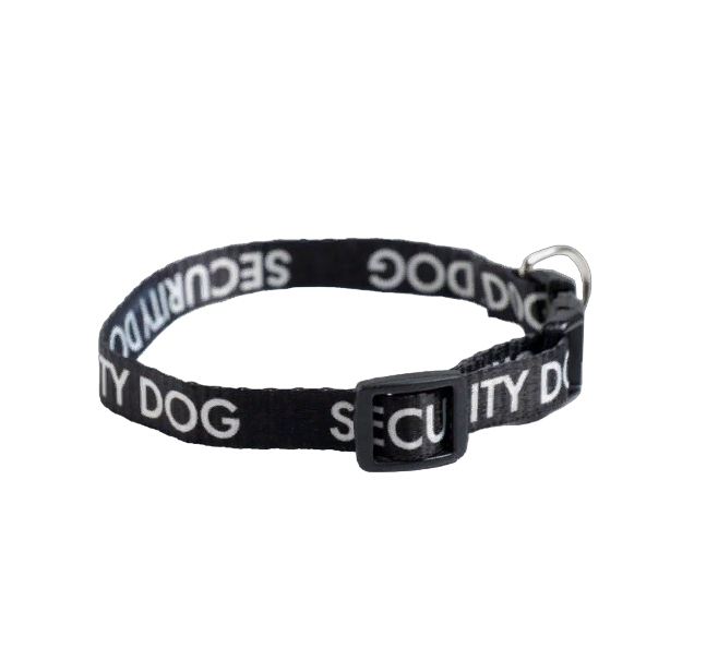 

Ошейник для собак с фастексом Пушистое счастье Security dog 30х1 см