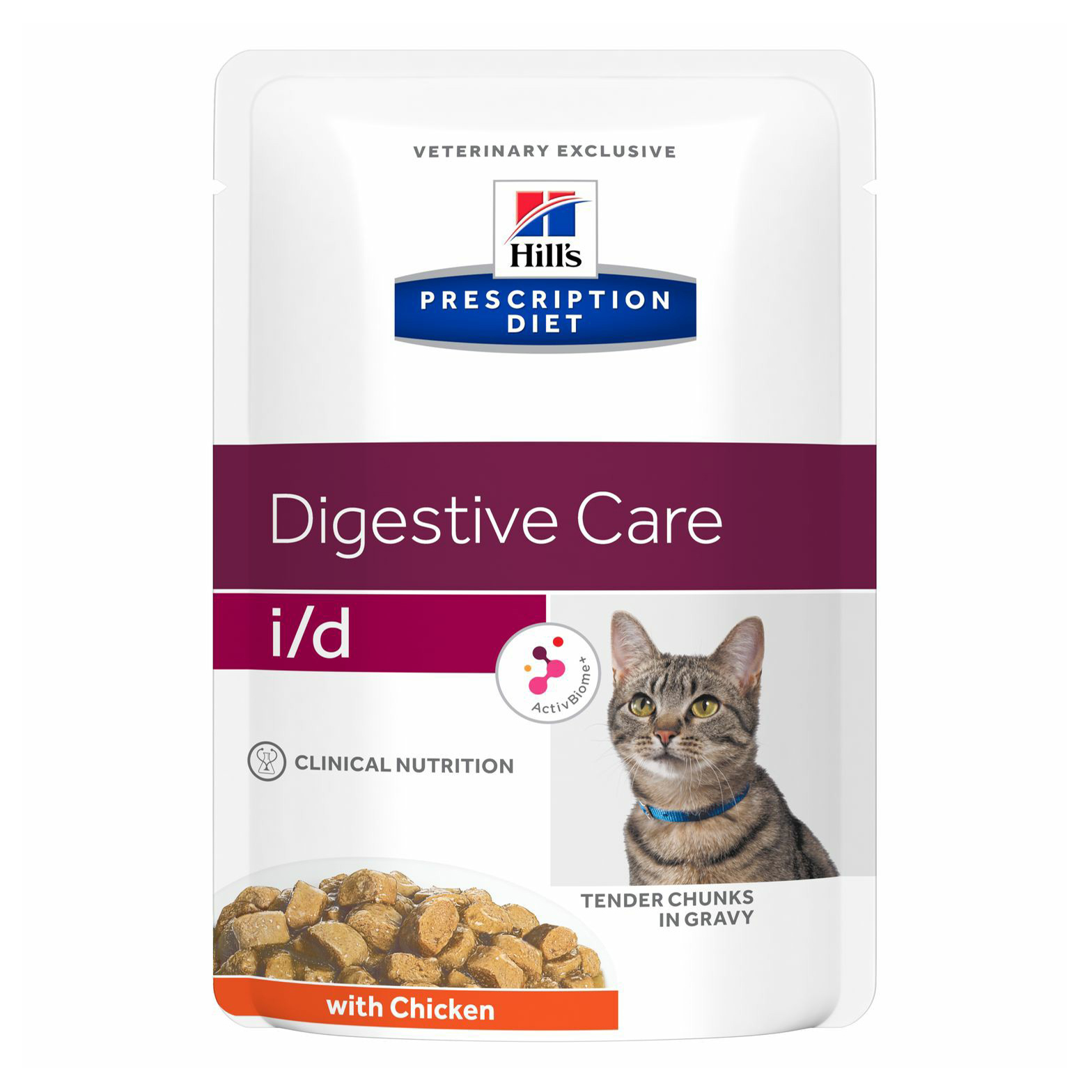 фото Влажный корм hill's digestive care с курицей лечение заболеваний жкт для кошек 85 г