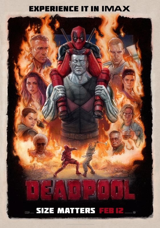 

Постер к фильму "Дэдпул" (Deadpool) 50x70 см