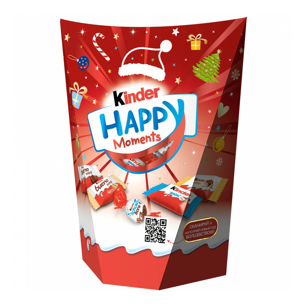 

Сладкий подарочный набор Kinder Happy Moments 191 г