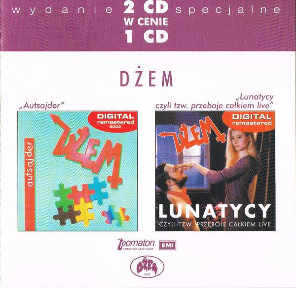 

DZEM: Autsajder / Lunatycy Czyli Tzw. Przeboje Calkiem Live (cd)