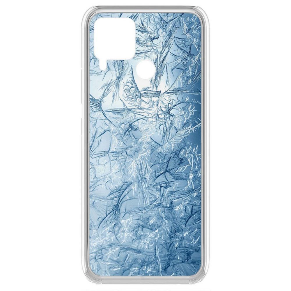 фото Чехол-накладка krutoff clear case лед для realme c15