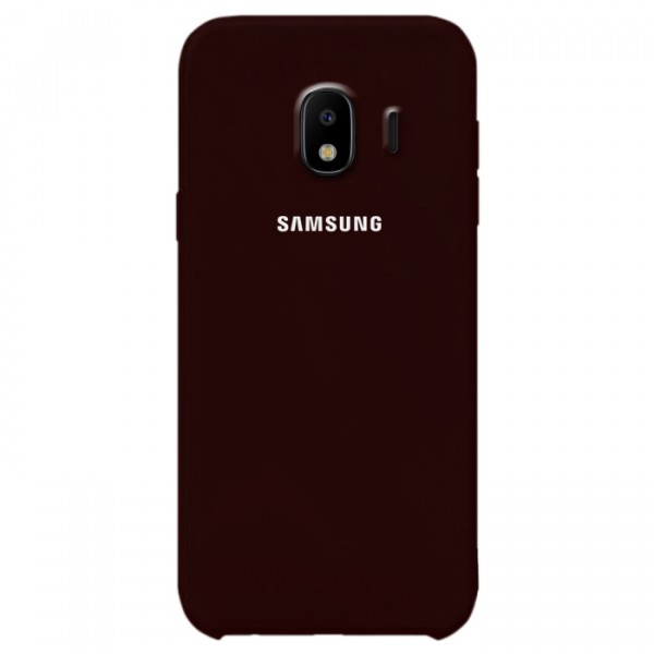 фото Cиликоновый чехол soft touch для samsung j400f galaxy j4 (2018) (коричневый / brown) epik