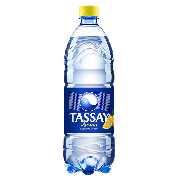 

Вода минеральная Tassay Лимон среднегазированная 1 л