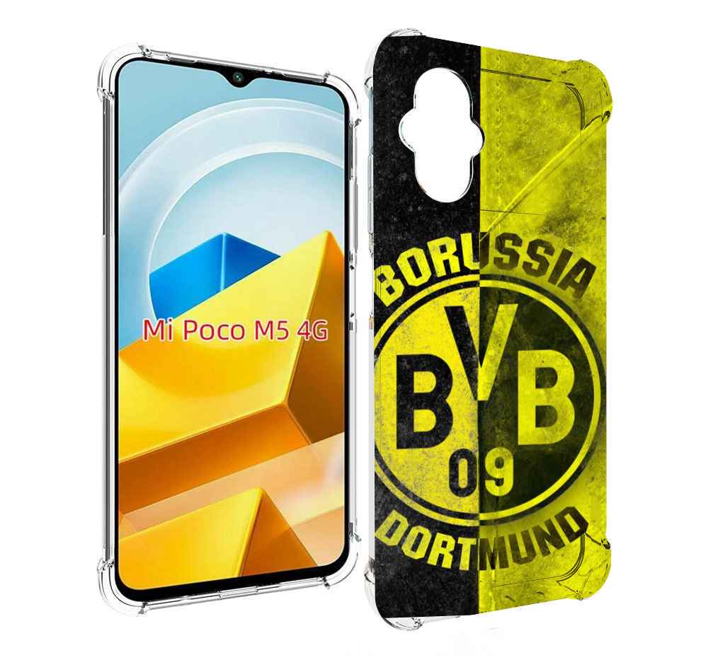 

Чехол Mypads Боруссия Мужской Для Poco M5 Противоу, Прозрачный, Tocco