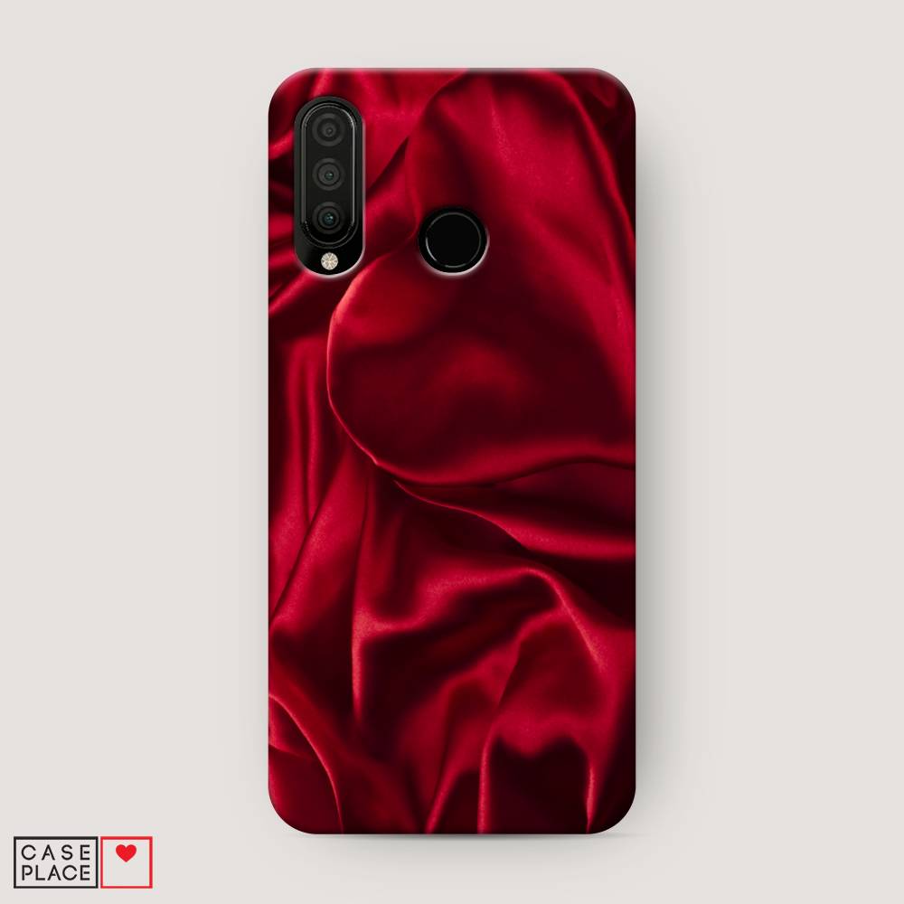 

Чехол Awog "Текстура красный шелк" для Huawei P30 Lite