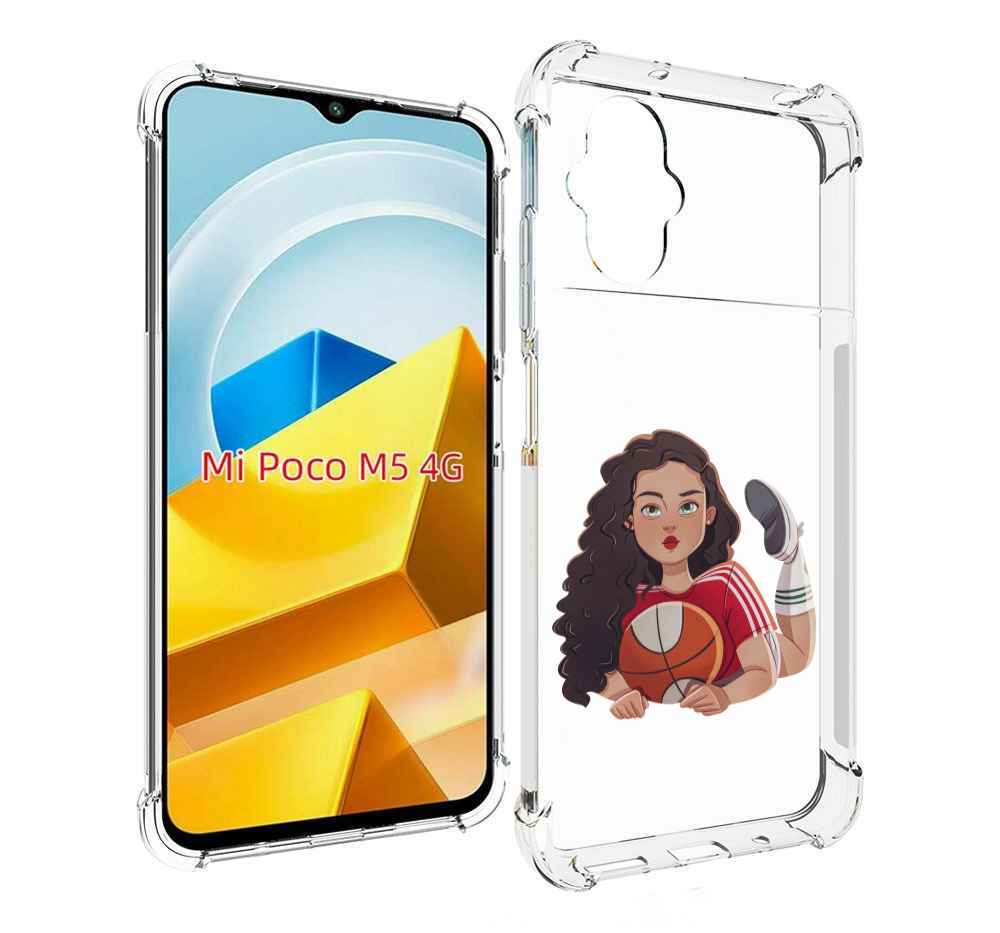 

Чехол MyPads Tocco для Xiaomi M5 Баскетболитска-в-гольфах женский, Прозрачный, Tocco